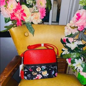 Floral crossbody